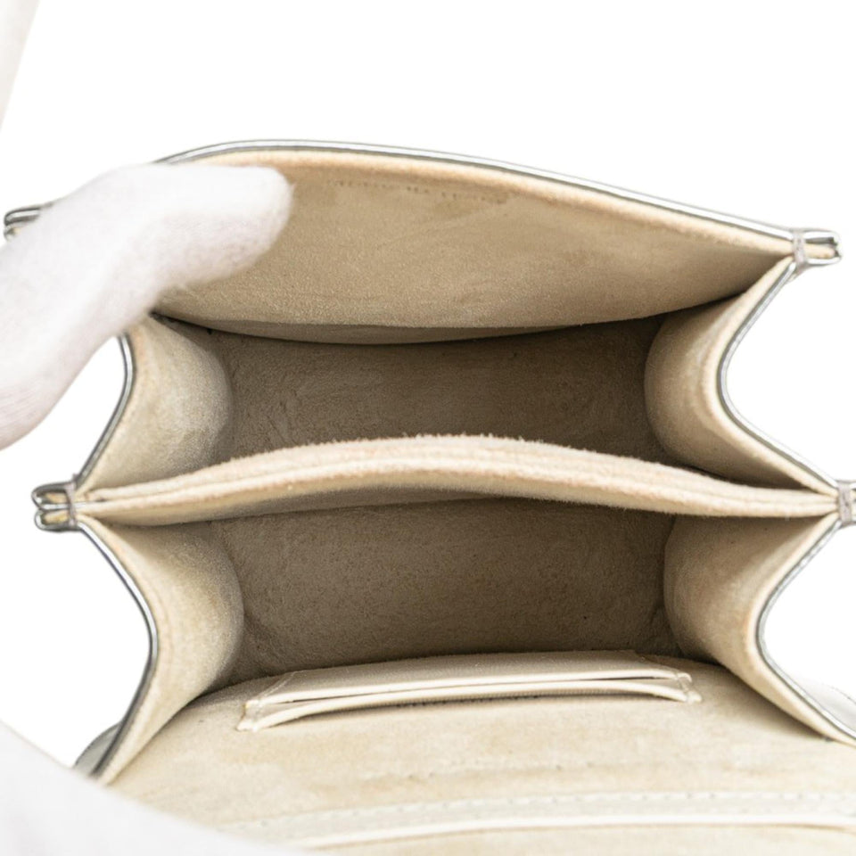 Dior Metallic Studded Calfskin Vertical Diorama