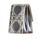 Dior Metallic Studded Calfskin Vertical Diorama