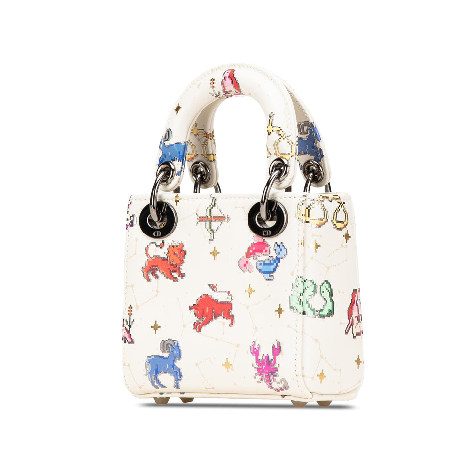 Dior Micro Calfskin Pixel Zodiac Lady Dior