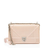 Dior Micro Cannage Patent Leather Diorama Small Shoulder Bag