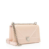 Dior Micro Cannage Patent Leather Diorama Small Shoulder Bag