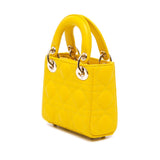 Dior Micro Lambskin Cannage Lady Dior