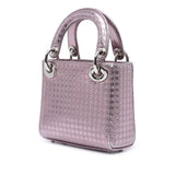 Dior Micro Metallic Patent Microcannage Lady Dior