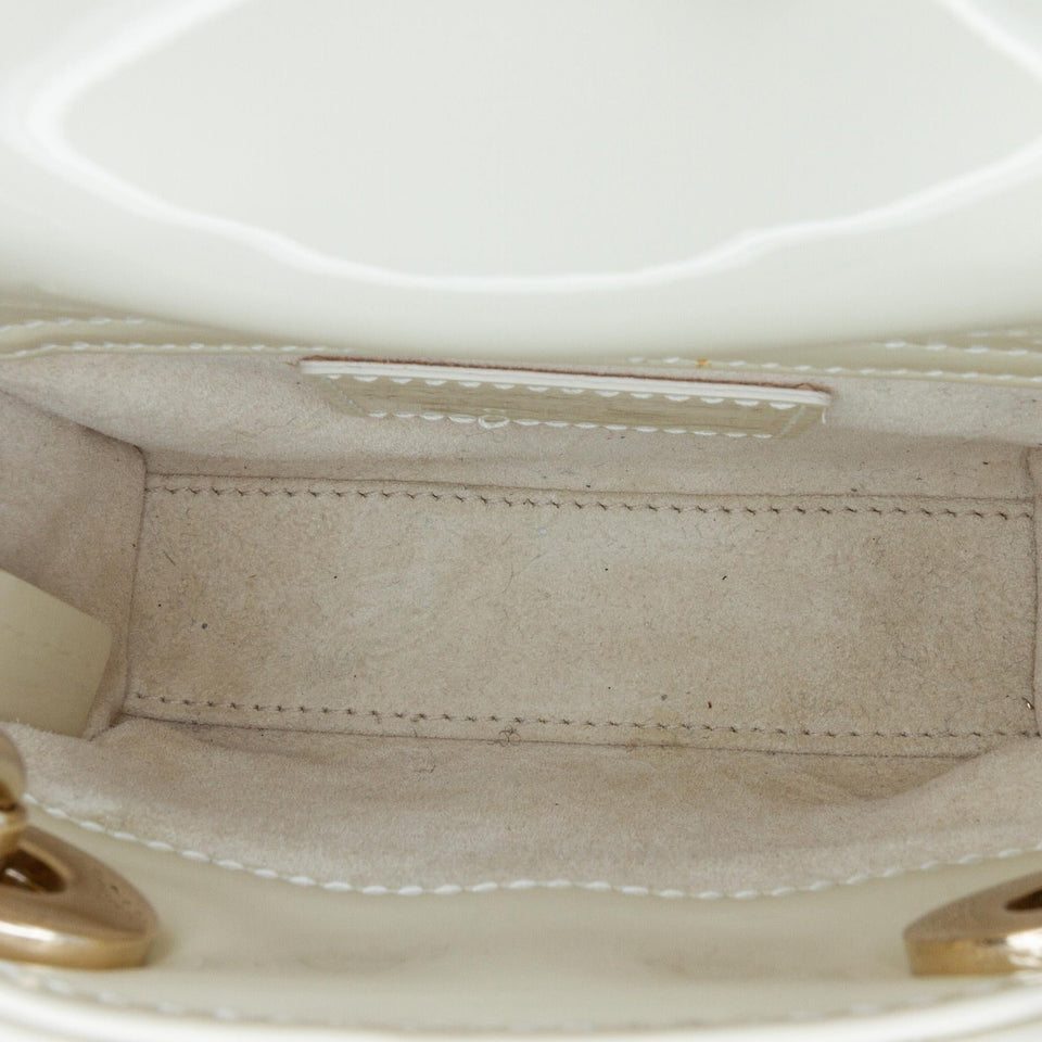 Dior Micro Patent Cannage Lady Dior