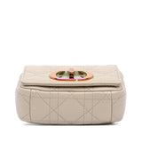 Dior Micro Supple Calfskin Cannage Caro Bag