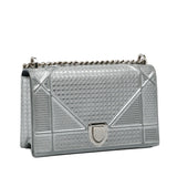 Dior Microcannage Patent Diorama Crossbody Bag (SHG-sJ4yqG)