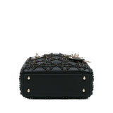 Dior Mini Beaded Lambskin Cannage Lady Dior (SHG-T5wYHY)