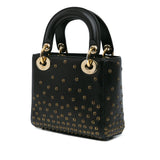 Dior Mini Calfskin Embellished Lady Dior