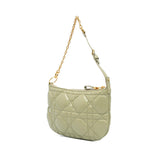 Dior Mini Calfskin Macrocannage Dior Caro Tulip Bag