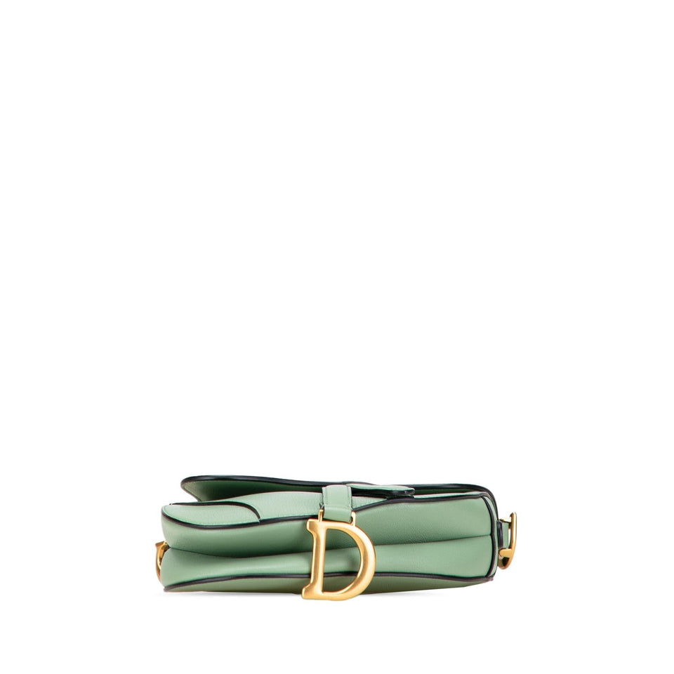 Dior Mini Calfskin Saddle Bag