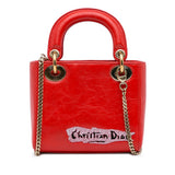 Dior Mini Calfskin Sequin Embellished Lady Dior