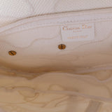 Dior Mini Canvas Embroidered Camouflage Saddle Bag