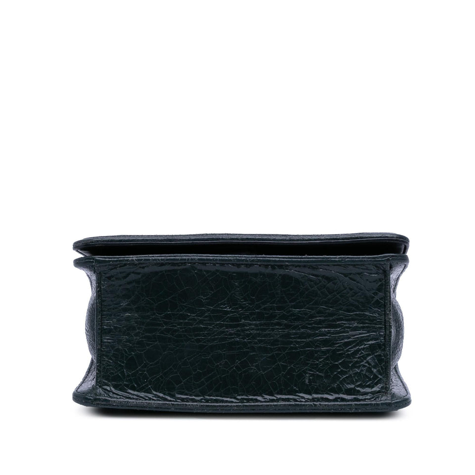 Dior Mini Crackled Deerskin Diorama Flap