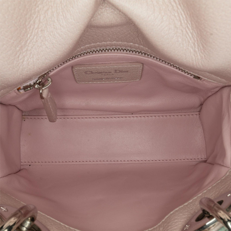 Dior Mini Deerskin Flower Printed Lady Dior