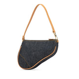 Dior Mini Denim Saddle Pochette