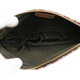 Dior Mini Diorissimo Canvas Saddle Pochette