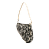 Dior Mini Diorissimo Canvas Saddle Pochette