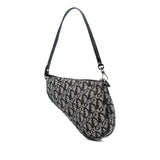 Dior Mini Diorissimo Canvas Saddle Pochette