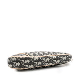 Dior Mini Diorissimo Coated Canvas Saddle Pochette