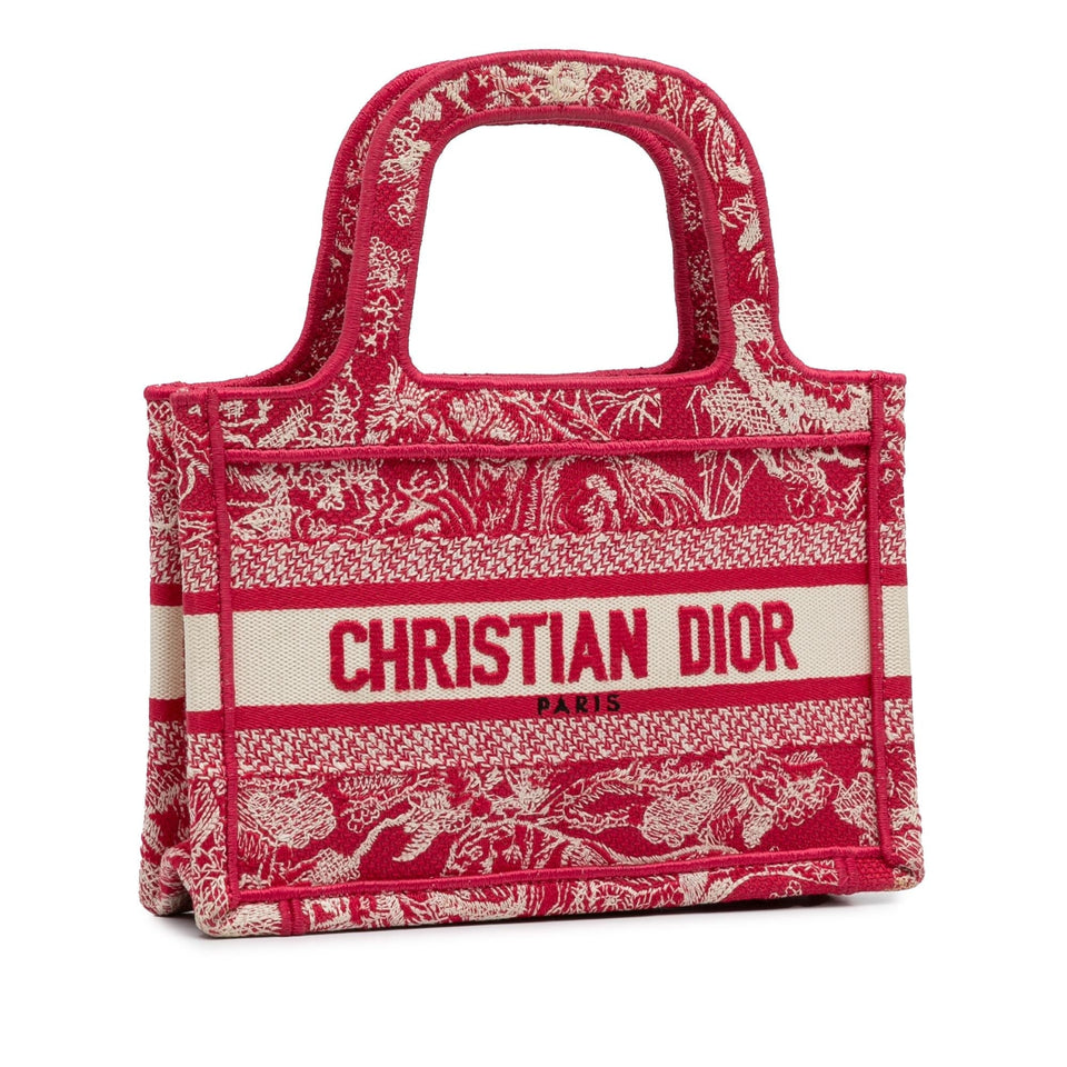 Dior Mini Embroidered Book Tote (SHG-Z9ojZZ)