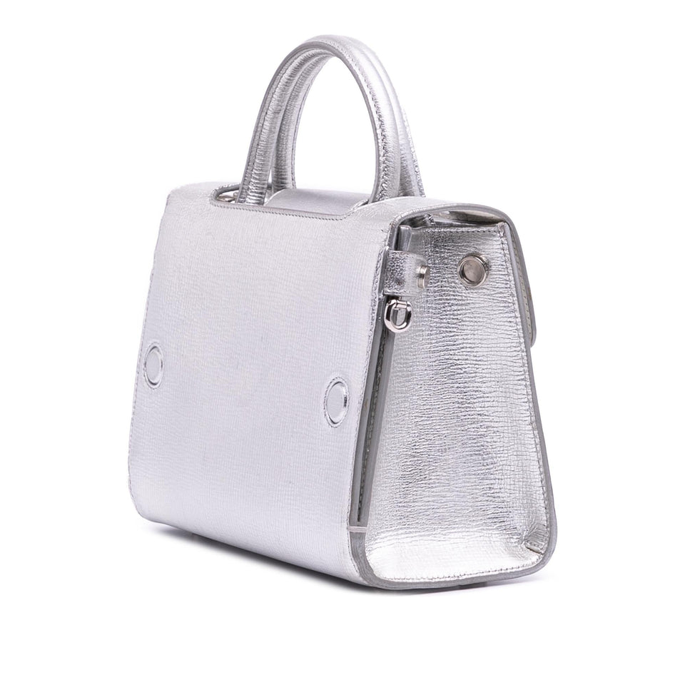 Dior Mini Grained Calfskin Diorever Satchel
