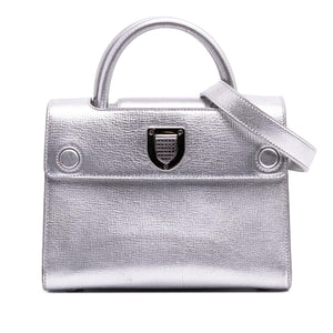 Dior Mini Grained Calfskin Diorever Satchel