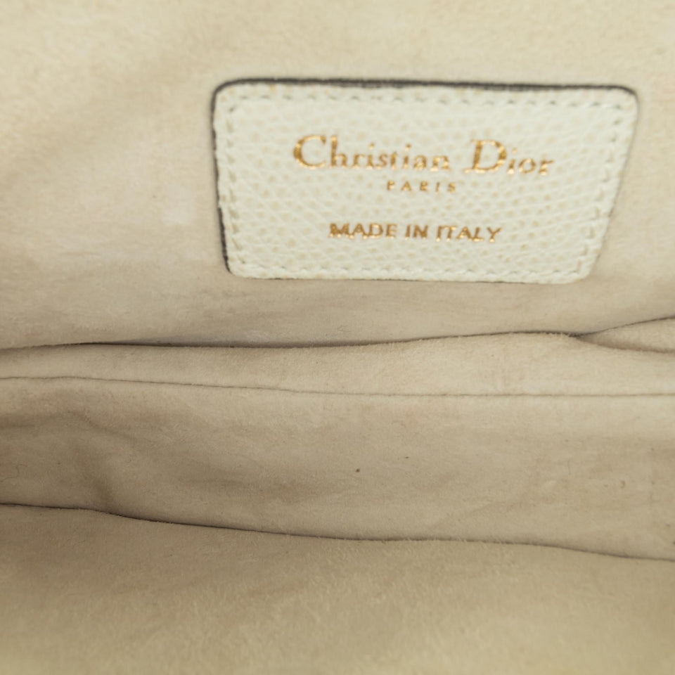 Dior Mini Grained Calfskin Saddle Bag