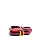 Dior Mini Grained Calfskin Saddle Bag