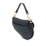 Dior Mini Grained Calfskin Saddle Bag