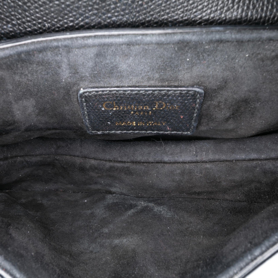 Dior Mini Grained Calfskin Saddle