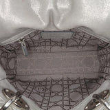 Dior Mini Iridescent Lambskin Cannage Lady Dior
