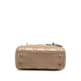 Dior Mini Iridescent Lambskin Cannage Lady Dior
