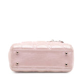 Dior Mini Iridescent Lambskin Cannage Lady Dior