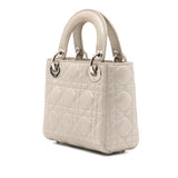 Dior Mini Iridescent Lambskin Cannage Lady Dior