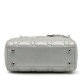 Dior Mini Iridescent Lambskin Cannage Lady Dior