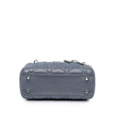 Dior Mini Iridescent Lambskin Cannage Lady Dior