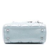 Dior Mini Iridescent Lambskin Cannage Lady Dior