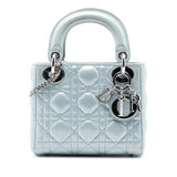 Dior Mini Iridescent Lambskin Cannage Lady Dior