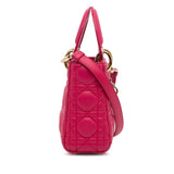 Dior Mini Lambskin Cannage Lady Dior (SHG-wGrjFc)