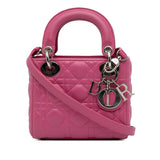 Dior Mini Lambskin Cannage Lady Dior