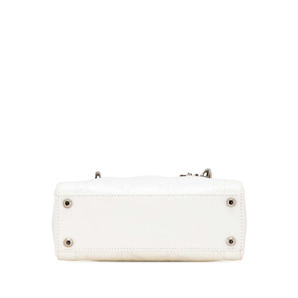 Dior Mini Lambskin Cannage Lady Dior