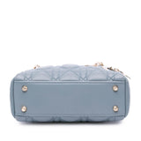 Dior Mini Lambskin Cannage Lady Dior