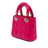 Dior Mini Lambskin Cannage Lady Dior