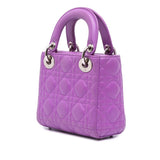 Dior Mini Lambskin Cannage Lady Dior