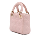 Dior Mini Lambskin Cannage Lady Dior
