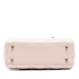Dior Mini Lambskin Cannage Lady Dior