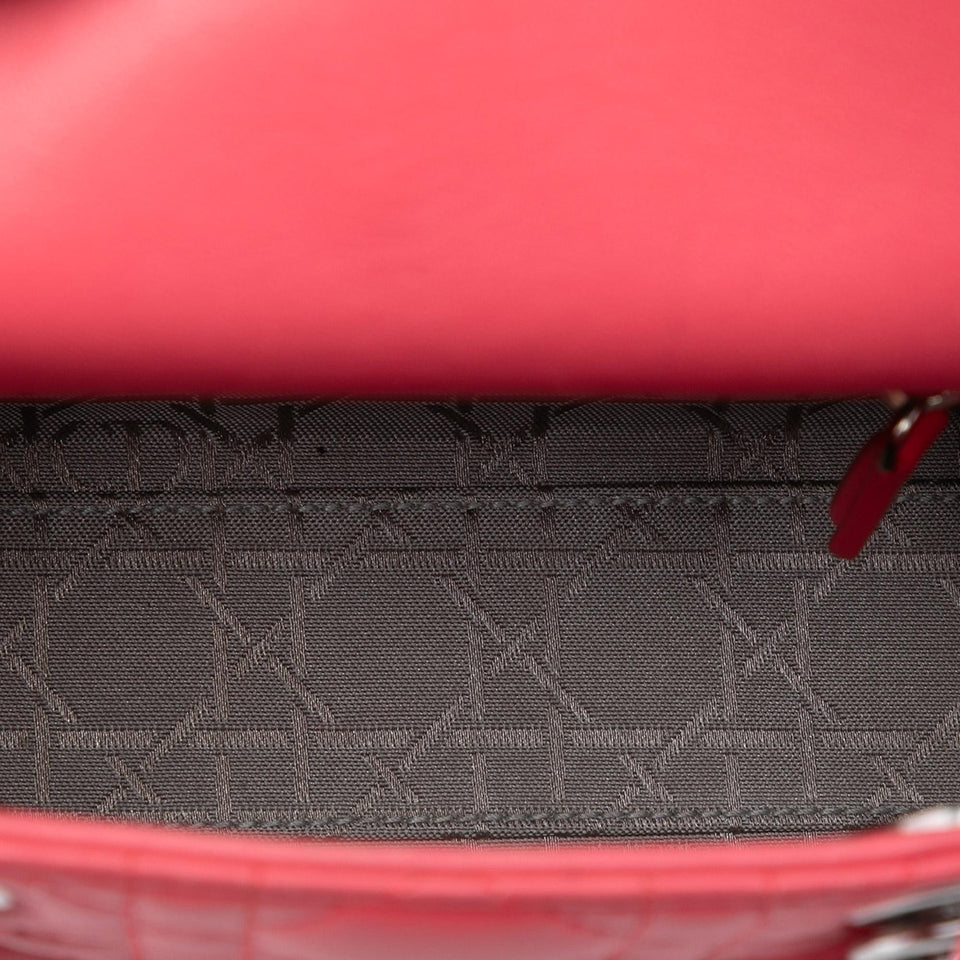 Dior Mini Lambskin Cannage Lady Dior