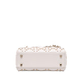 Dior Mini Lambskin Cannage Lucky Star Studded Lady Dior