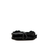 Dior Mini Lambskin Floral Applique Saddle (SHG-PaUICp)