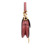 Dior Mini Leather Saddle Bag (SHG-iNrQ7F)